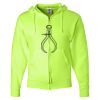 Unisex NuBlend® Full-Zip Hooded Sweatshirt Thumbnail