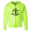 Unisex NuBlend® Full-Zip Hooded Sweatshirt Thumbnail