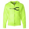 Unisex NuBlend® Full-Zip Hooded Sweatshirt Thumbnail