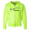 Unisex NuBlend® Full-Zip Hooded Sweatshirt Thumbnail