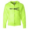 Unisex NuBlend® Full-Zip Hooded Sweatshirt Thumbnail