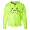 Unisex NuBlend® Full-Zip Hooded Sweatshirt Thumbnail