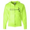 Unisex NuBlend® Full-Zip Hooded Sweatshirt Thumbnail