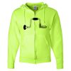 Unisex NuBlend® Full-Zip Hooded Sweatshirt Thumbnail