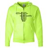 Unisex NuBlend® Full-Zip Hooded Sweatshirt Thumbnail