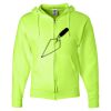 Unisex NuBlend® Full-Zip Hooded Sweatshirt Thumbnail