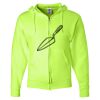 Unisex NuBlend® Full-Zip Hooded Sweatshirt Thumbnail