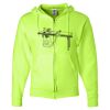 Unisex NuBlend® Full-Zip Hooded Sweatshirt Thumbnail