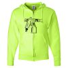 Unisex NuBlend® Full-Zip Hooded Sweatshirt Thumbnail
