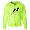 Unisex NuBlend® Full-Zip Hooded Sweatshirt Thumbnail