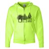 Unisex NuBlend® Full-Zip Hooded Sweatshirt Thumbnail