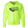 Unisex NuBlend® Full-Zip Hooded Sweatshirt Thumbnail