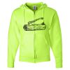 Unisex NuBlend® Full-Zip Hooded Sweatshirt Thumbnail