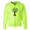 Unisex NuBlend® Full-Zip Hooded Sweatshirt Thumbnail