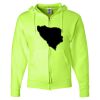 Unisex NuBlend® Full-Zip Hooded Sweatshirt Thumbnail