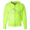 Unisex NuBlend® Full-Zip Hooded Sweatshirt Thumbnail