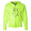 Unisex NuBlend® Full-Zip Hooded Sweatshirt Thumbnail