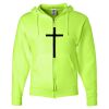 Unisex NuBlend® Full-Zip Hooded Sweatshirt Thumbnail