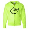 Unisex NuBlend® Full-Zip Hooded Sweatshirt Thumbnail