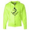 Unisex NuBlend® Full-Zip Hooded Sweatshirt Thumbnail