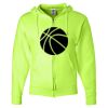 Unisex NuBlend® Full-Zip Hooded Sweatshirt Thumbnail