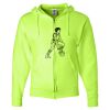 Unisex NuBlend® Full-Zip Hooded Sweatshirt Thumbnail