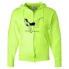 Unisex NuBlend® Full-Zip Hooded Sweatshirt Thumbnail