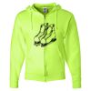 Unisex NuBlend® Full-Zip Hooded Sweatshirt Thumbnail