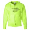 Unisex NuBlend® Full-Zip Hooded Sweatshirt Thumbnail