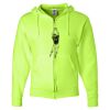 Unisex NuBlend® Full-Zip Hooded Sweatshirt Thumbnail