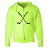 Unisex NuBlend® Full-Zip Hooded Sweatshirt Thumbnail
