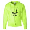 Unisex NuBlend® Full-Zip Hooded Sweatshirt Thumbnail