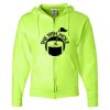 Unisex NuBlend® Full-Zip Hooded Sweatshirt Thumbnail