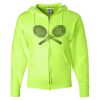 Unisex NuBlend® Full-Zip Hooded Sweatshirt Thumbnail