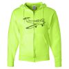 Unisex NuBlend® Full-Zip Hooded Sweatshirt Thumbnail