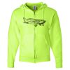 Unisex NuBlend® Full-Zip Hooded Sweatshirt Thumbnail