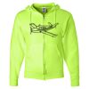 Unisex NuBlend® Full-Zip Hooded Sweatshirt Thumbnail