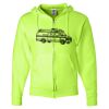 Unisex NuBlend® Full-Zip Hooded Sweatshirt Thumbnail