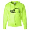 Unisex NuBlend® Full-Zip Hooded Sweatshirt Thumbnail
