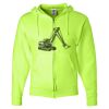 Unisex NuBlend® Full-Zip Hooded Sweatshirt Thumbnail