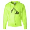 Unisex NuBlend® Full-Zip Hooded Sweatshirt Thumbnail