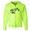 Unisex NuBlend® Full-Zip Hooded Sweatshirt Thumbnail