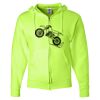 Unisex NuBlend® Full-Zip Hooded Sweatshirt Thumbnail