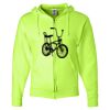 Unisex NuBlend® Full-Zip Hooded Sweatshirt Thumbnail