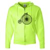 Unisex NuBlend® Full-Zip Hooded Sweatshirt Thumbnail