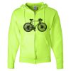 Unisex NuBlend® Full-Zip Hooded Sweatshirt Thumbnail