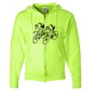 Unisex NuBlend® Full-Zip Hooded Sweatshirt Thumbnail