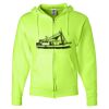 Unisex NuBlend® Full-Zip Hooded Sweatshirt Thumbnail