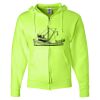 Unisex NuBlend® Full-Zip Hooded Sweatshirt Thumbnail