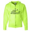Unisex NuBlend® Full-Zip Hooded Sweatshirt Thumbnail